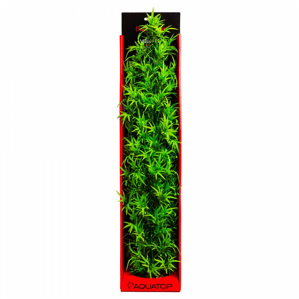 AQUATOP PD-VGG24 24 Inch Vibrant Garden Green Cannabis Plant : Aquatop